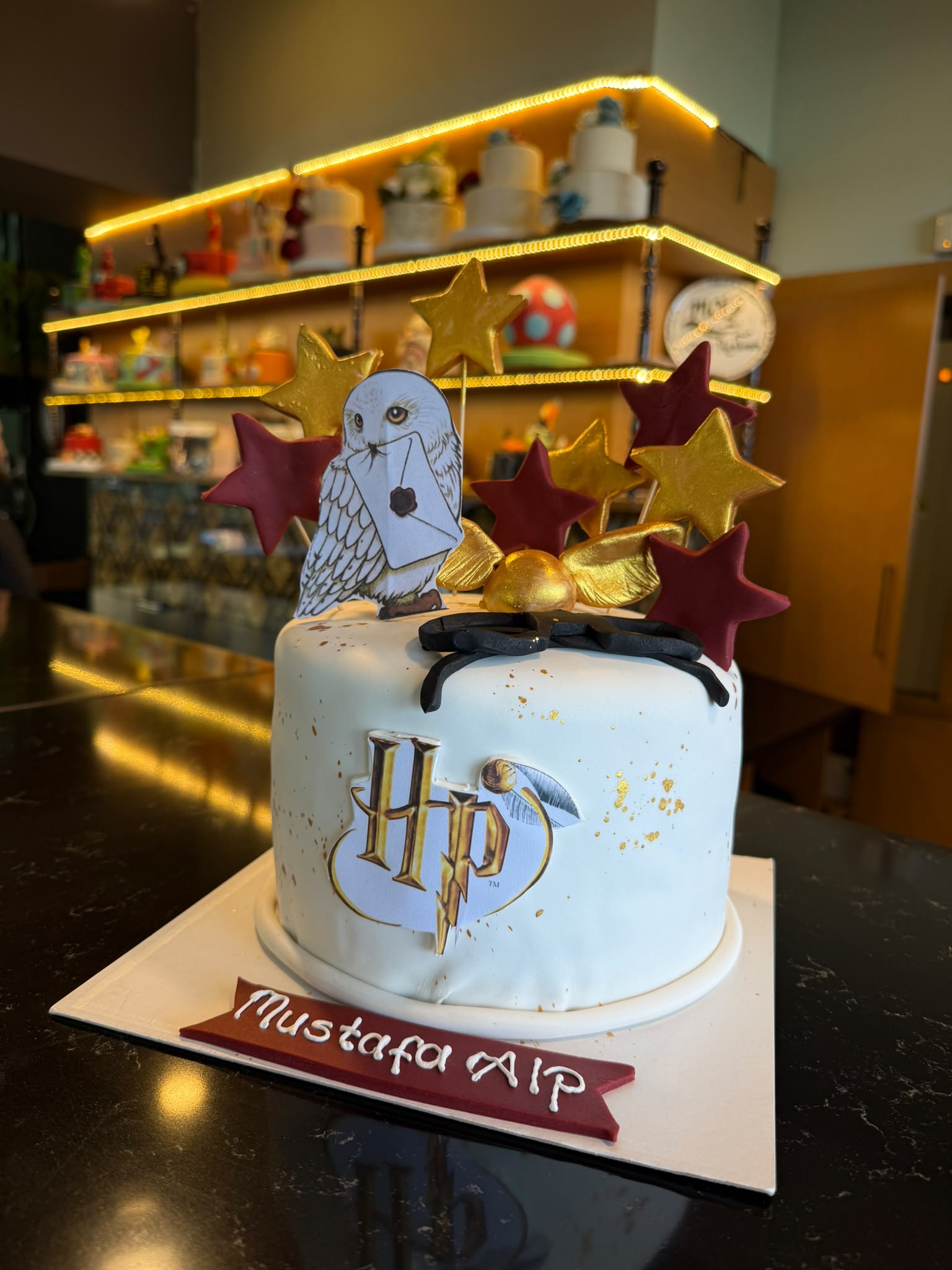 Harry Potter temalı pasta